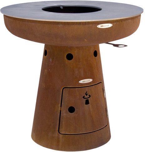 Remundi Feuerplatte Nero M - Durchmesser 82 cm