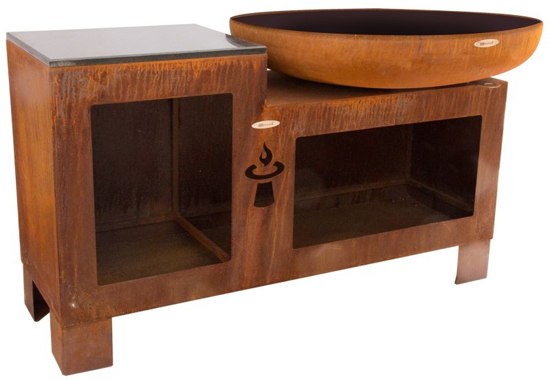 Remundi Feuerstelle Vulcano L - Basis für Grill Module