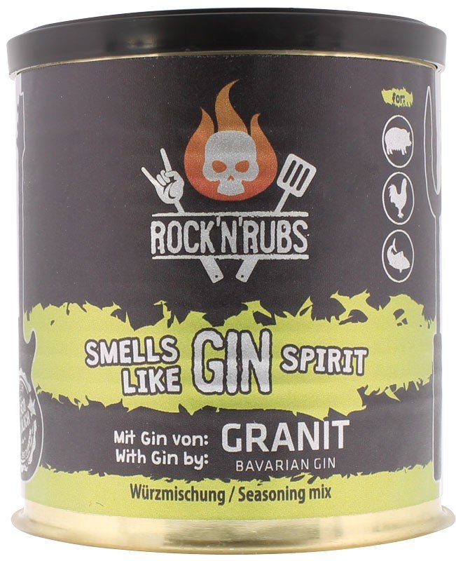 Rock'n Rubs - Smells like Gin Spirit - BBQ Rub 130 g Dose