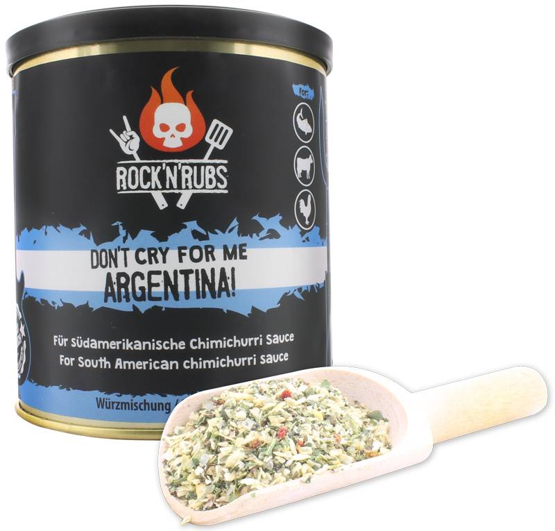 Rock'n Rubs - Don't cry for me Argentina - BBQ Rub 100 g Dose