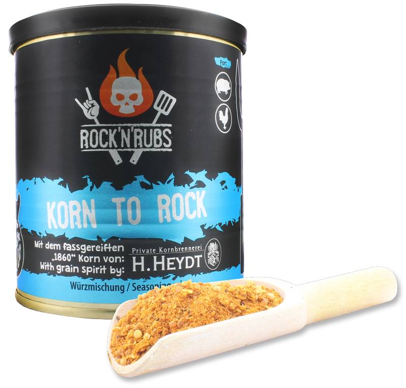 Rock'n Rubs - Korn to Rock - BBQ Rub 130 g Dose