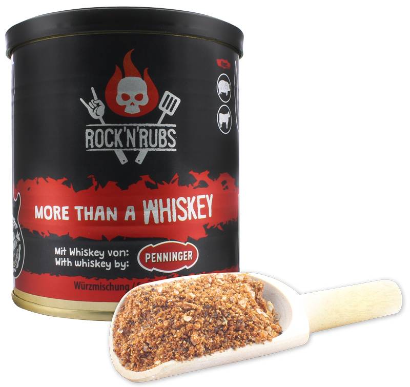 Rock'n Rubs - More than a Whiskey - BBQ Rub 130 g Dose