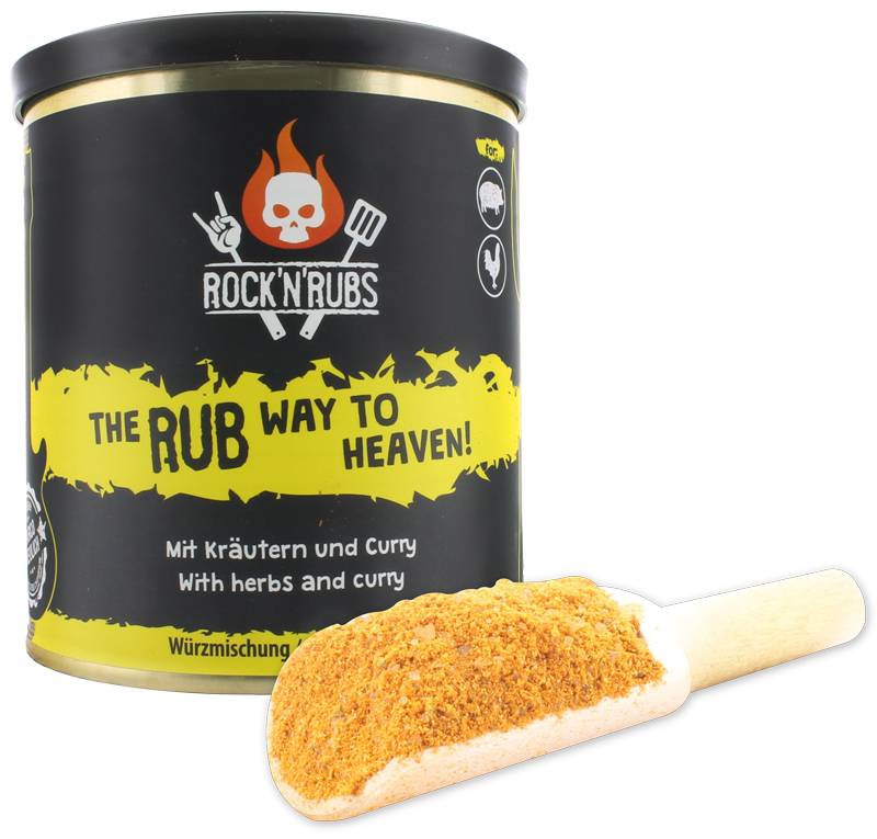 Rock'n Rubs - Rubway to Heaven - BBQ Rub 140 g Dose