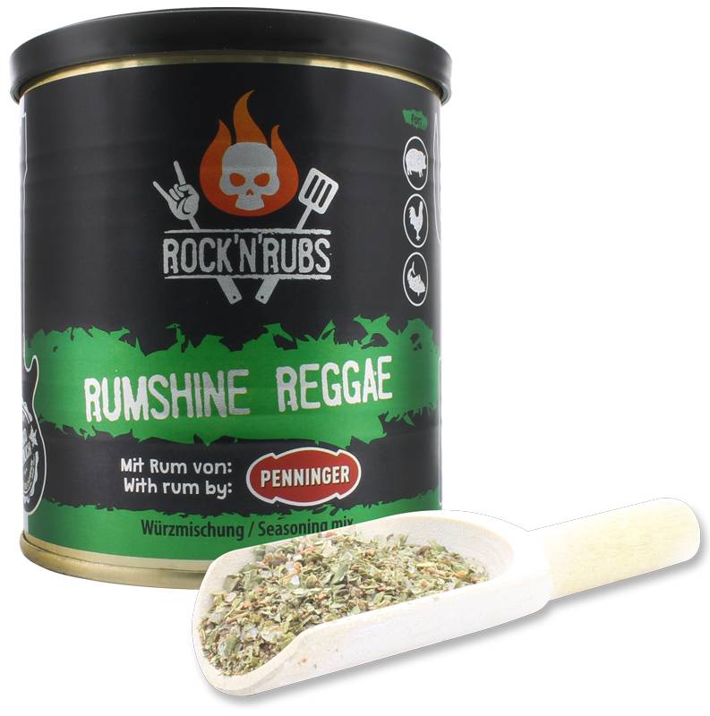 Rock'n Rubs - Rumshine Reggae - BBQ Rub 90 g Dose