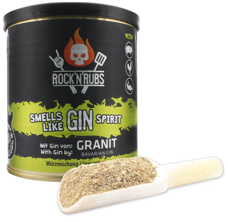 Rock'n Rubs - Smells like Gin Spirit - BBQ Rub 130 g Dose