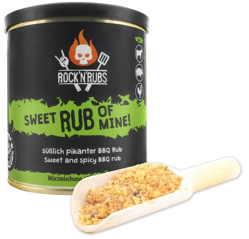 Rock'n Rubs - Sweet Rub of Mine - BBQ Rub 170 g Dose