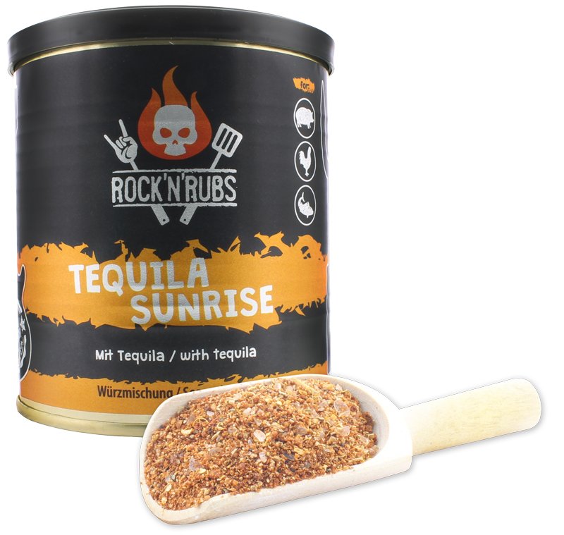 Rock'n Rubs - Tequila Sunrise - BBQ Rub 130 g Dose