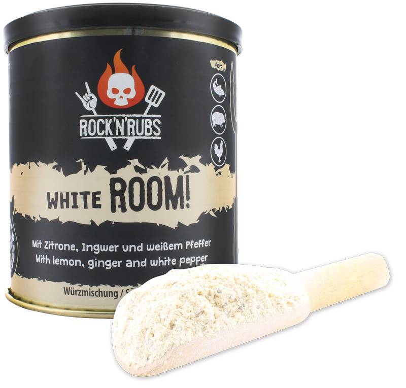 Rock'n Rubs - White Room - BBQ Rub 170 g Dose