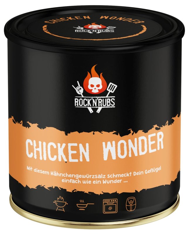 Rock'n Rubs - Chicken Wonder BBQ Rub - 150g Dose