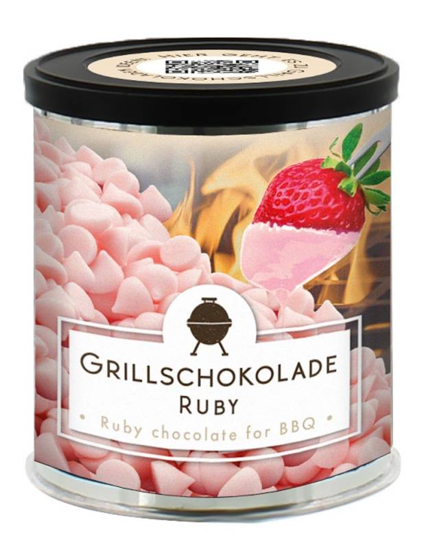 Rock'n Rubs - Grillschokolade Ruby - 200 g Dose