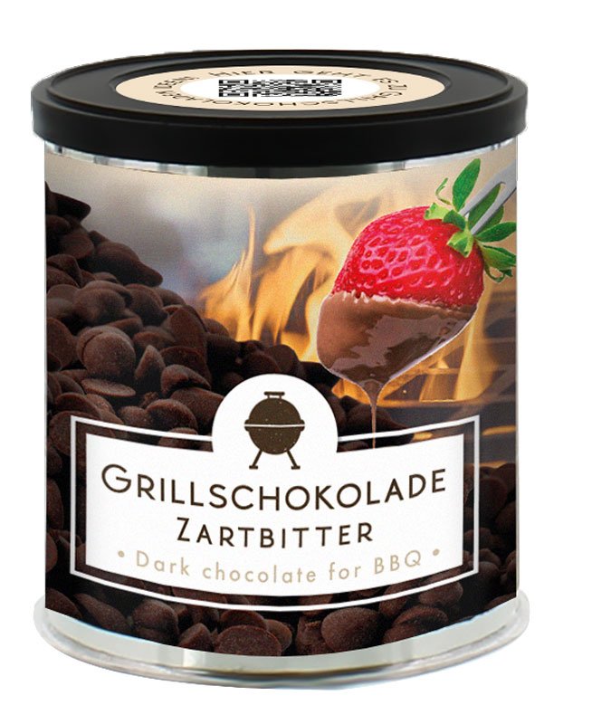 Rock'n Rubs - Grillschokolade Zartbitter - 200 g Dose