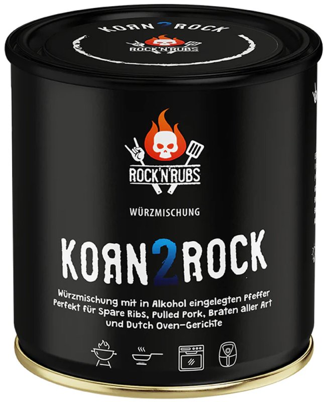 Rock'n Rubs - Korn2Rock BBQ Rub - 130g Dose