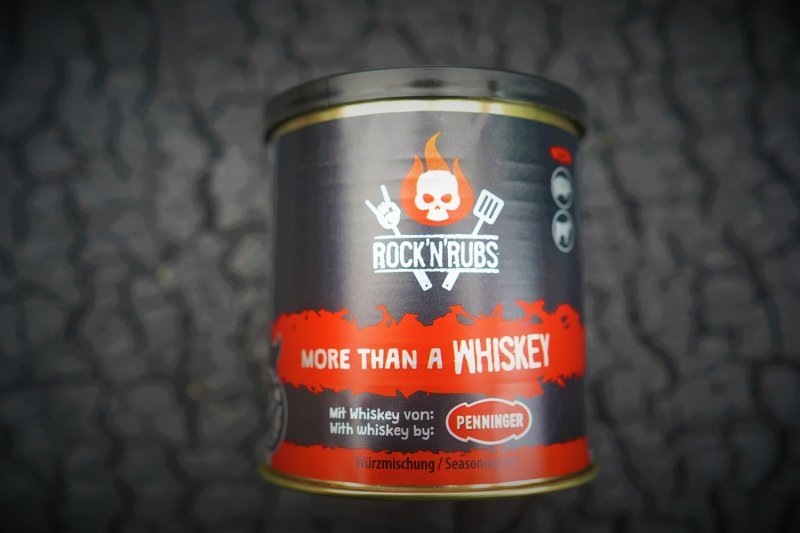Rock'n Rubs - More than a Whiskey - BBQ Rub 130 g Dose