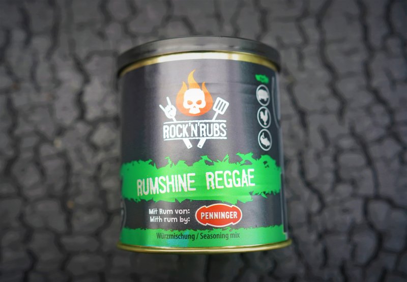 Rock'n Rubs - Rumshine Reggae - BBQ Rub 90 g Dose