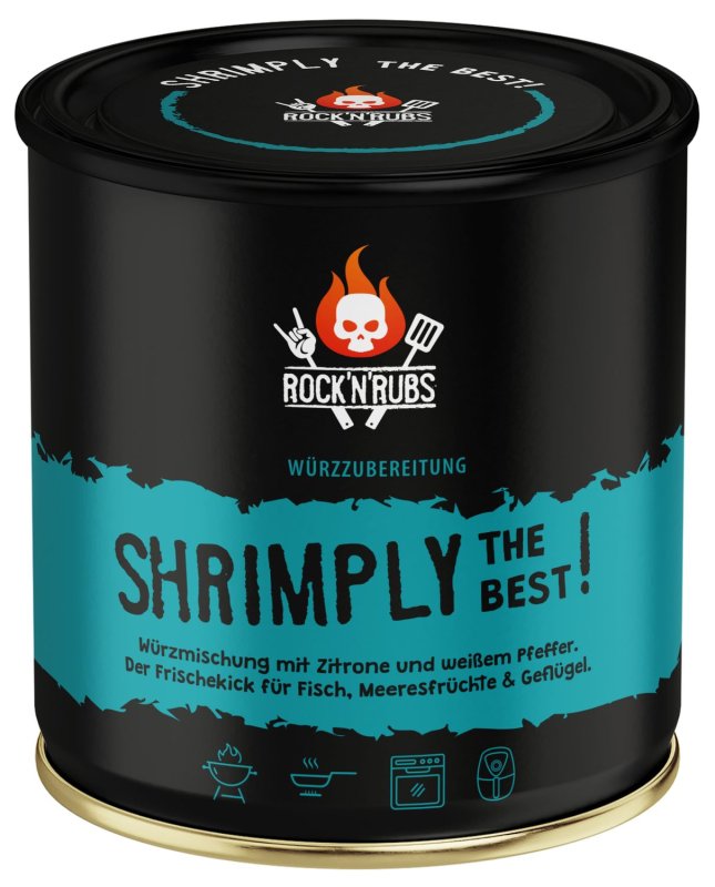 Rock'n Rubs - Shrimply The Best Utimative Würze - 170 g Dose
