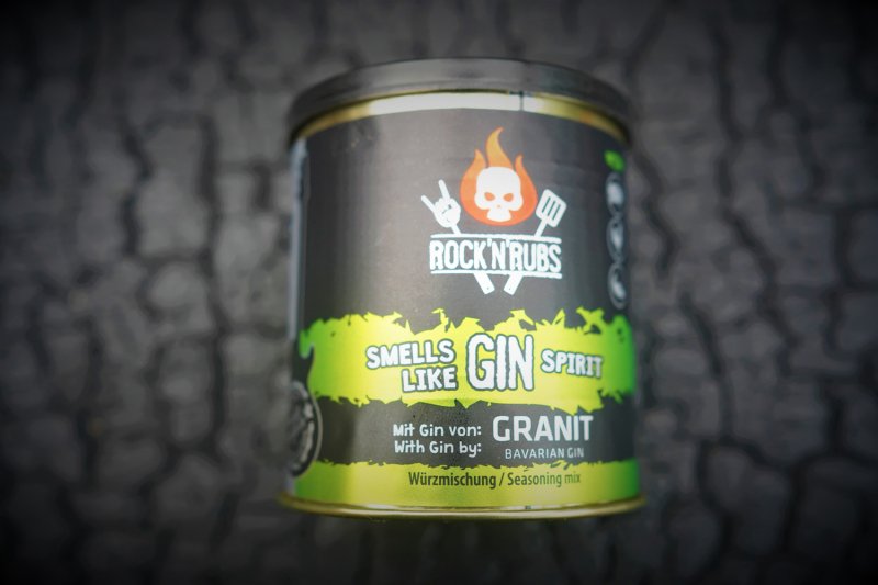 Rock'n Rubs - Smells like Gin Spirit - BBQ Rub 130 g Dose