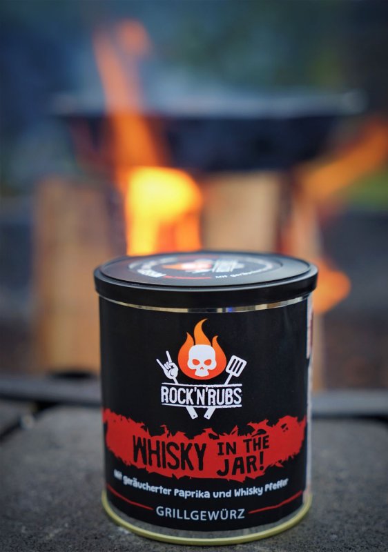Rock'n Rubs - Whisky in the Jar - BBQ Rub 140 g Dose