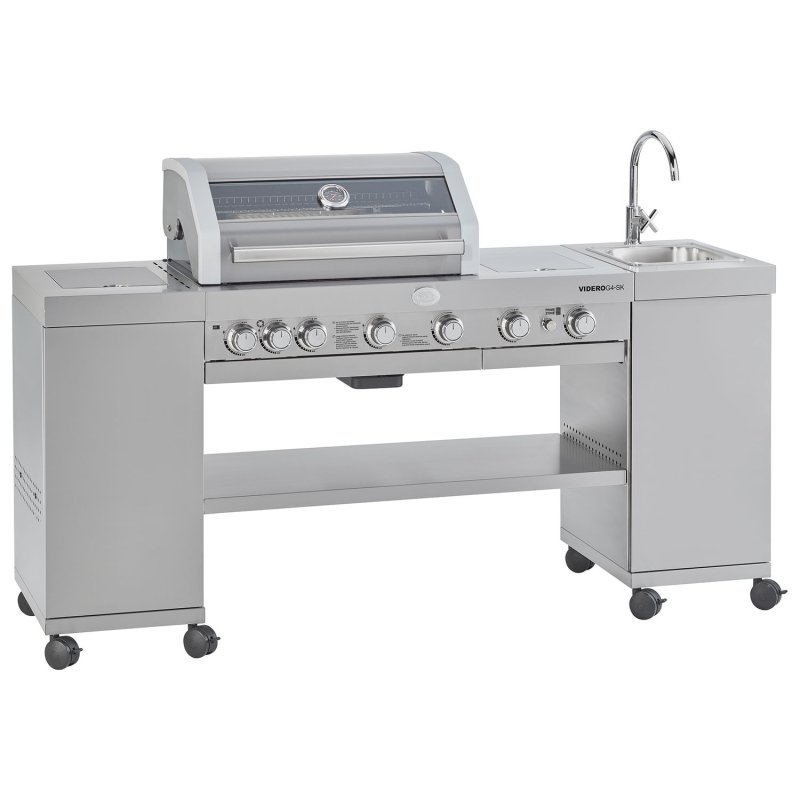 Rösle Gasgrill Videro G4-SK VARIO+ Edelstahl - Modell 2022