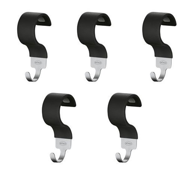 Rösle Grillbesteck Halterung / Besteckhaken 5er Set