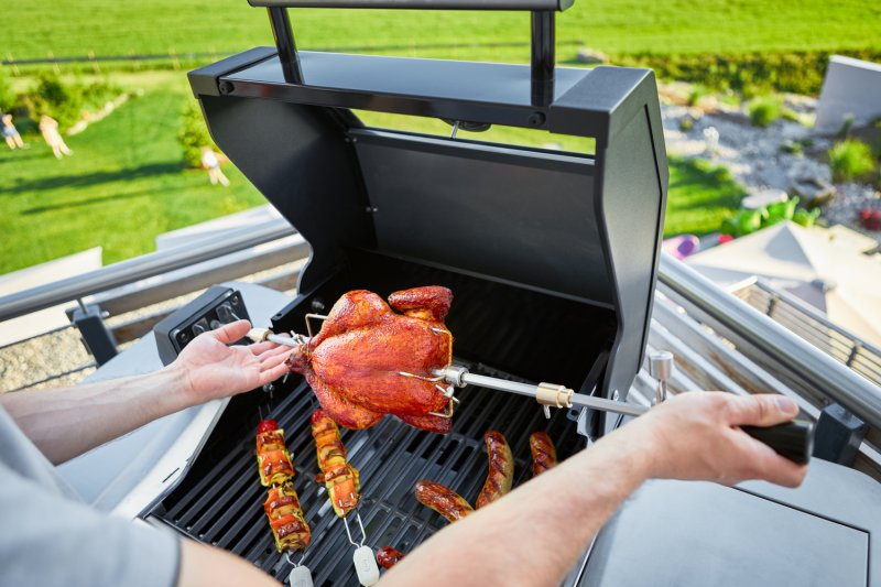 Rösle Premium Drehspieß für Videro G2 + G3 / Magnum G3 / No.1 F60