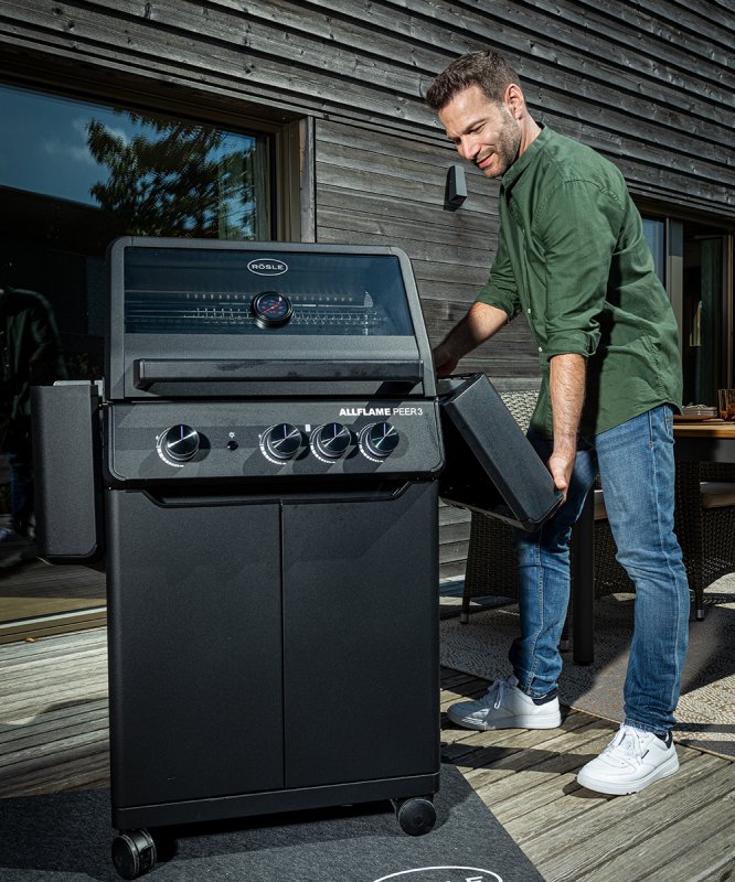 Rösle Gasgrill Allflame Peer 3
