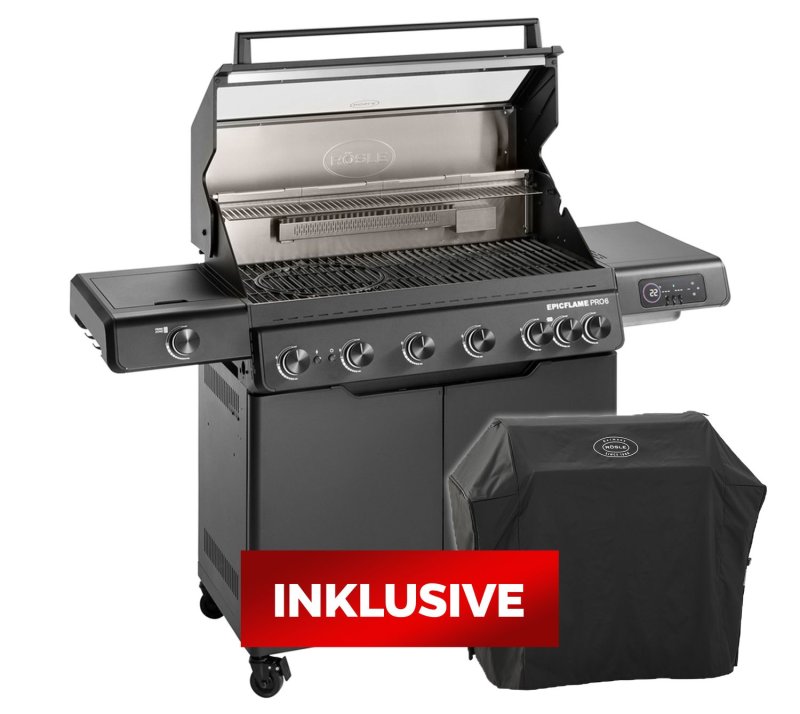 Rösle Gasgrill EPICFLAME Pro 6 inkl. Abdeckhaube