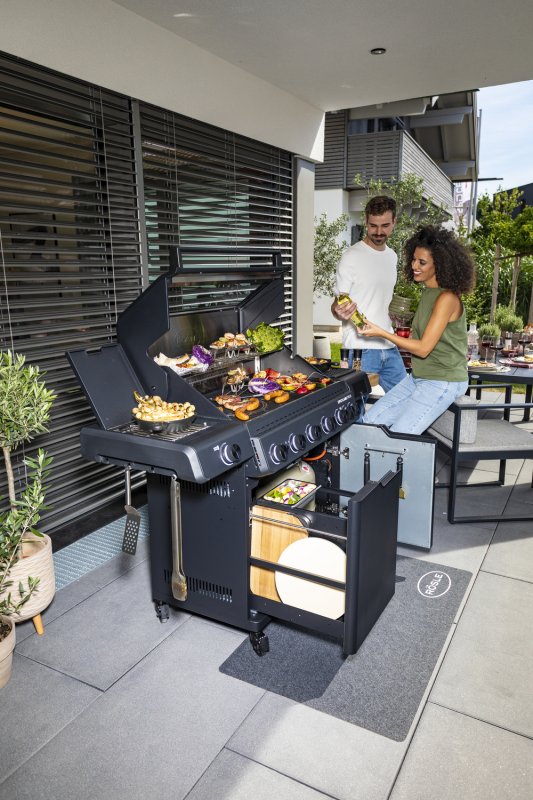 Rösle Gasgrill EPICFLAME Pro 6 inkl. Abdeckhaube