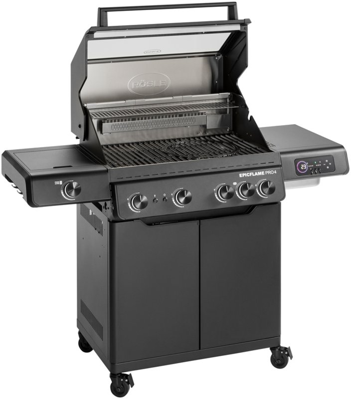 Rösle Gasgrill EPICFLAME Pro 4 inkl. Abdeckhaube