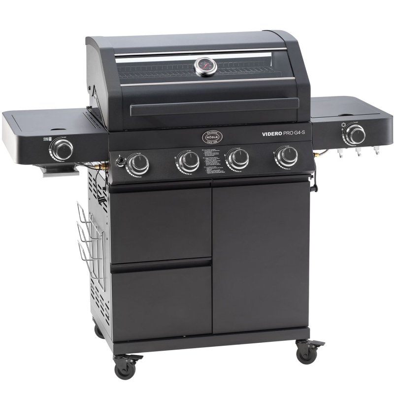 Rösle Gasgrill Videro Pro G4-S Vario+ mattschwarz - Modell 2025