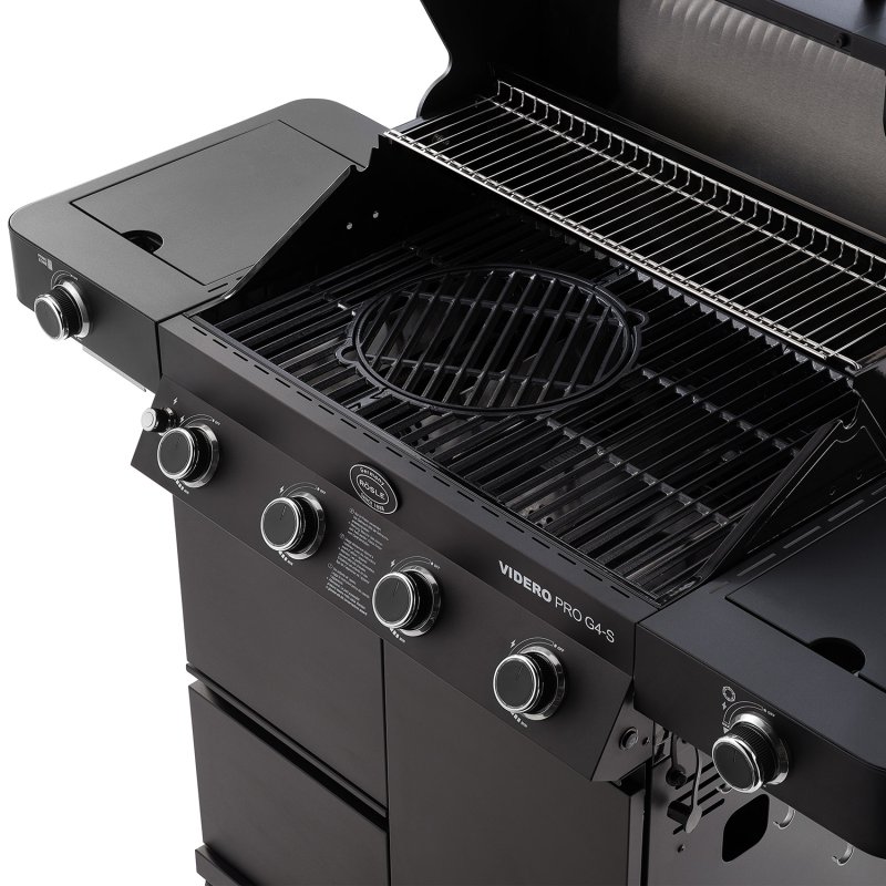 Rösle Gasgrill Videro Pro G4-S Vario+ mattschwarz - Modell 2025