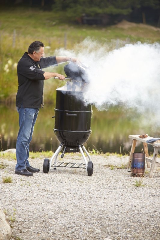 Rösle Watersmoker No. 1 F50-S Räucherofen inkl. Abdeckhaube