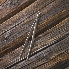 Rösle Grillpinzette Spitzzange 31 cm - Edelstahl