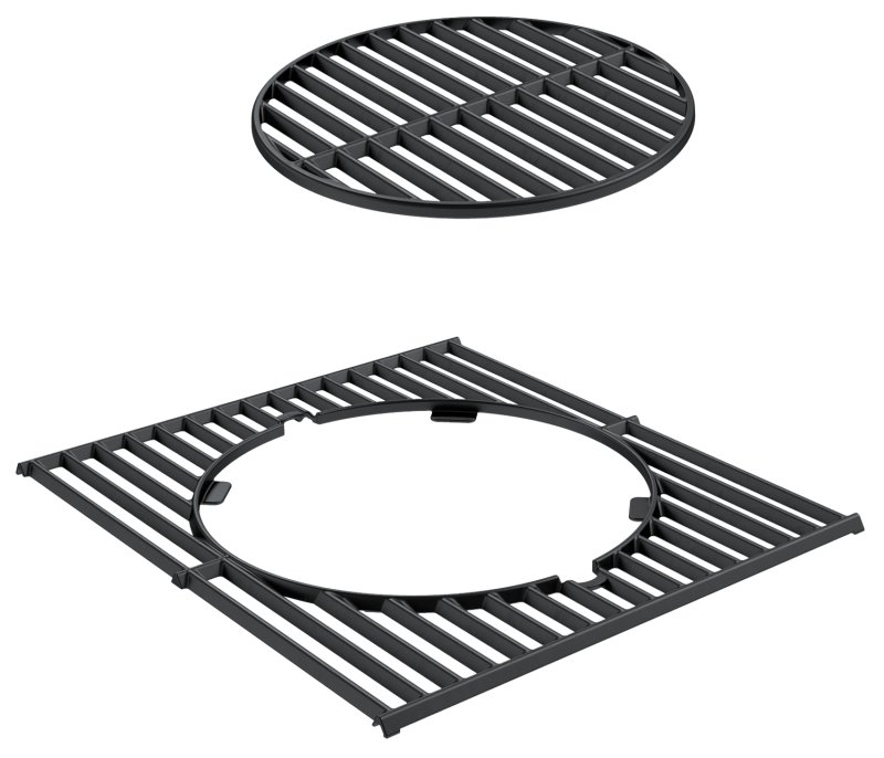 Rösle Vario Grillrost für Videro G3 / G4 bis Modell 2020 -  39,5 x 45 cm, für Ø 30 cm Einsätze