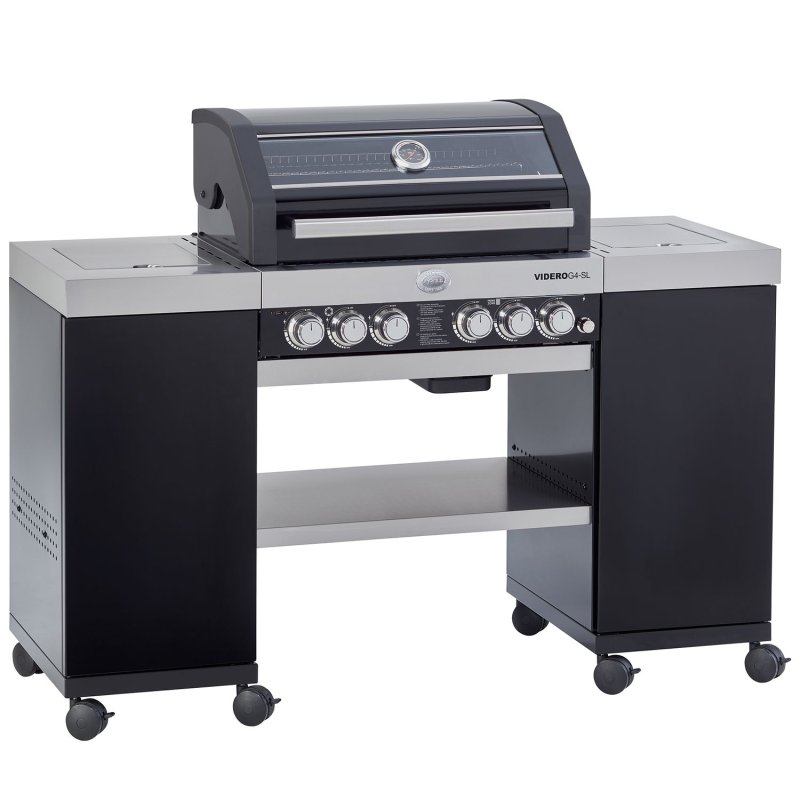 Rösle BBQ-Island Videro G4-SL VARIO+ schwarz - Retouren Grill
