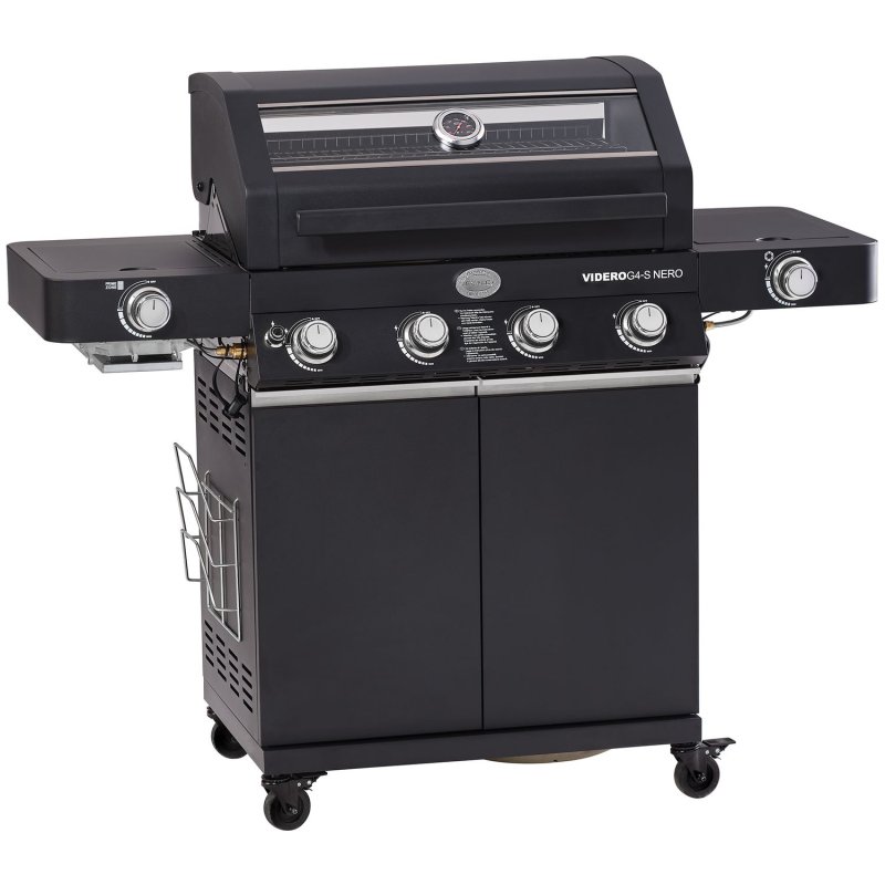 Rösle Gasgrill Videro G4-S Vario+ Nero matt-schwarz