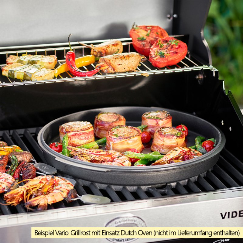 Rösle Gasgrill Videro G4-S VARIO+ schwarz - Modell 2025
