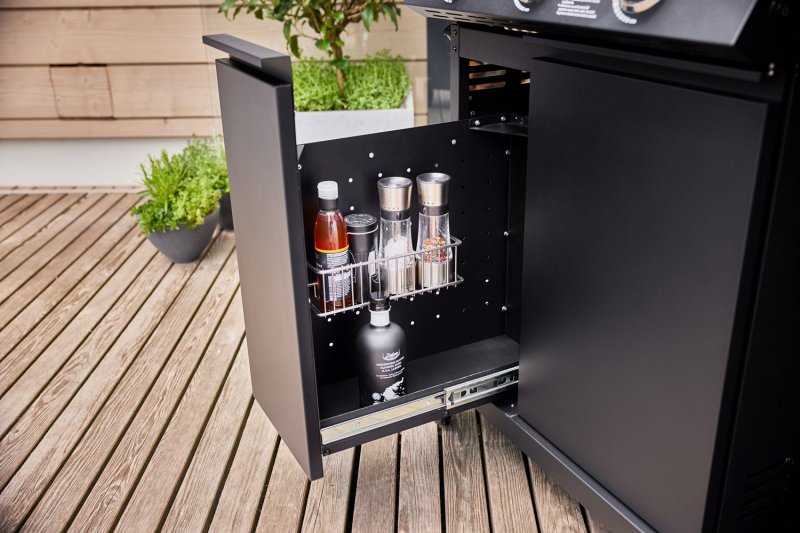 Rösle Gasgrill Videro Pro G3-S Vario+ mattschwarz - Modell 2025