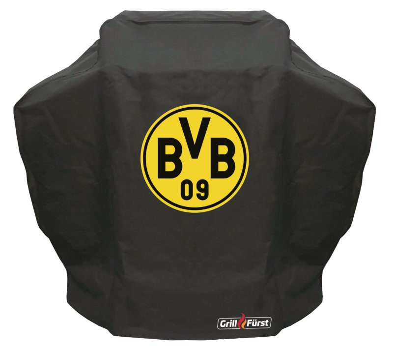Grillfürst Abdeckhaube 131 x 47 x 130 cm Borussia Dortmund Edition für Napoleon Rogue 365, 425 Freestyle 425 / Broil King Royal 390 / Rösle Allflame Peer 3, Pro G3-S