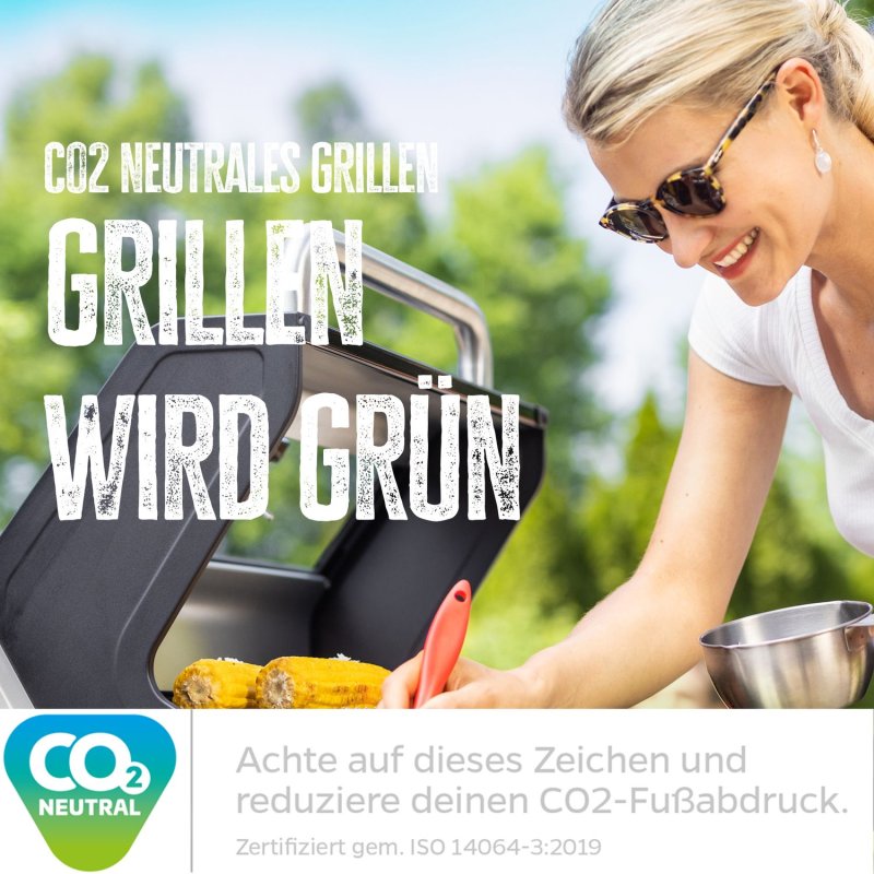 Grillfürst Gasgrill S330G - inkl. Abdeckhaube, Grillbürste, Grillplatte und Pizzastein