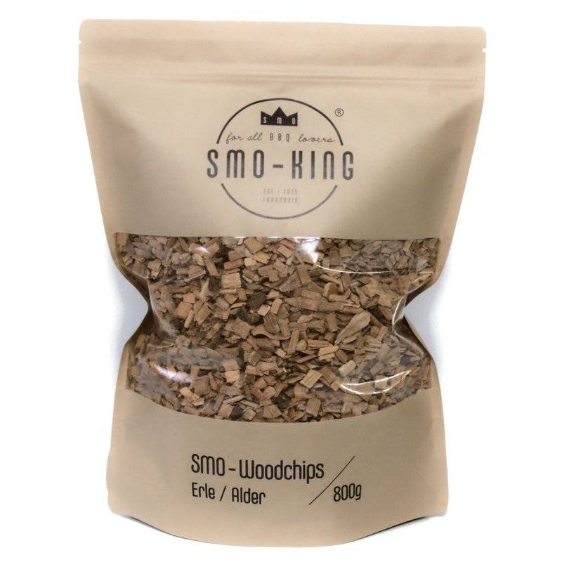 Smo-King Woodchips Erle 800g, 3-10mm