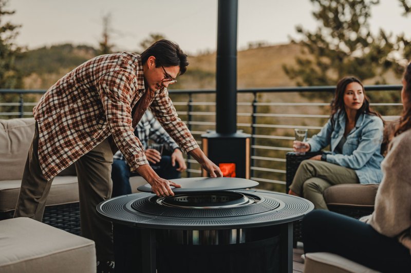 Solo Stove Tischplatte für Feuerschalentisch Surround Small