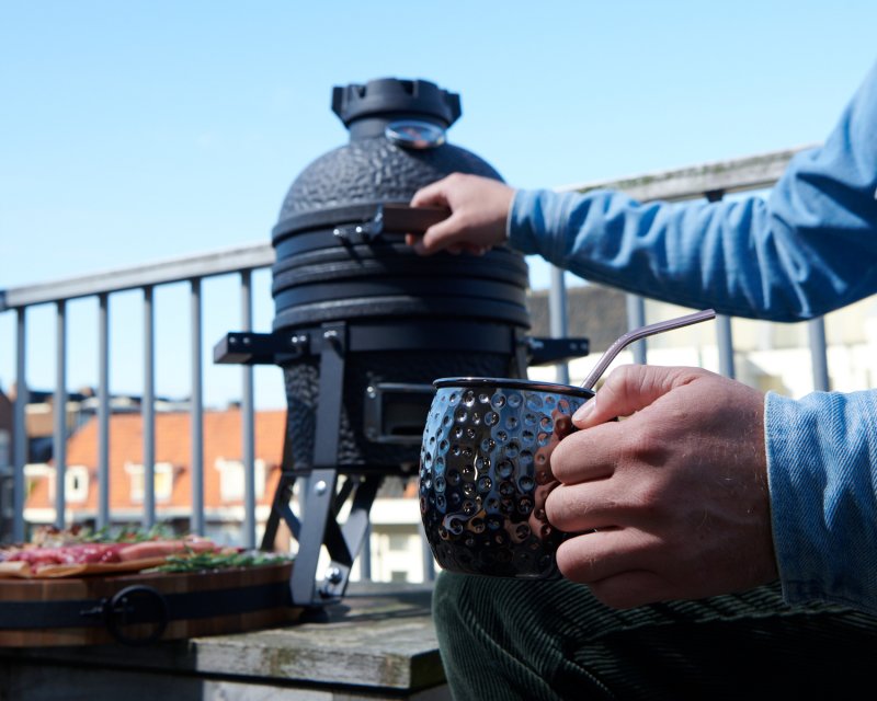 The Bastard Keramikgrill Urban Small - schwarz matt - Modell 2025