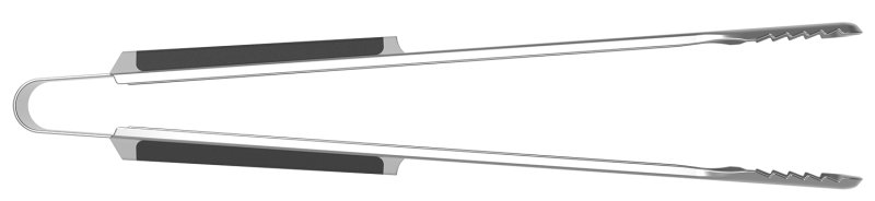 The Bastard Grillzange 43 cm - Edelstahl