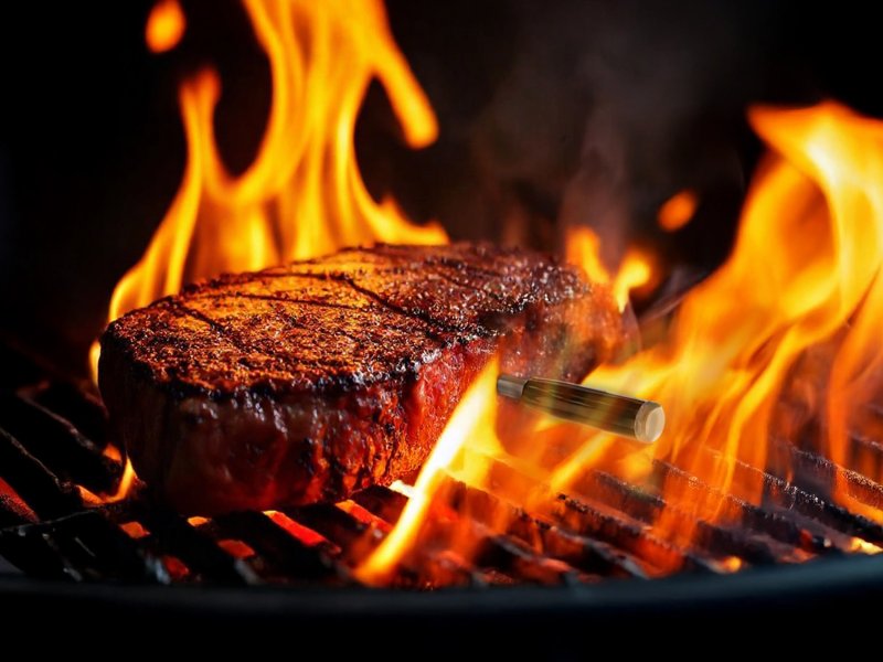 The MeatStick V Dual Set - 2 WLAN / Bluetooth Grillthermometer mit Ladegerät