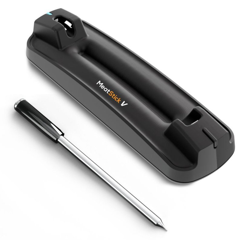 The MeatStick V Set - Single WLAN / Bluetooth Grillthermometer mit Ladegerät