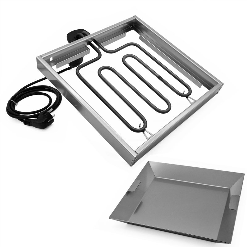 Thüros Elektrogrilleinsatz für T1 (Grillfläche 30x30 cm) inkl. Wasserschale