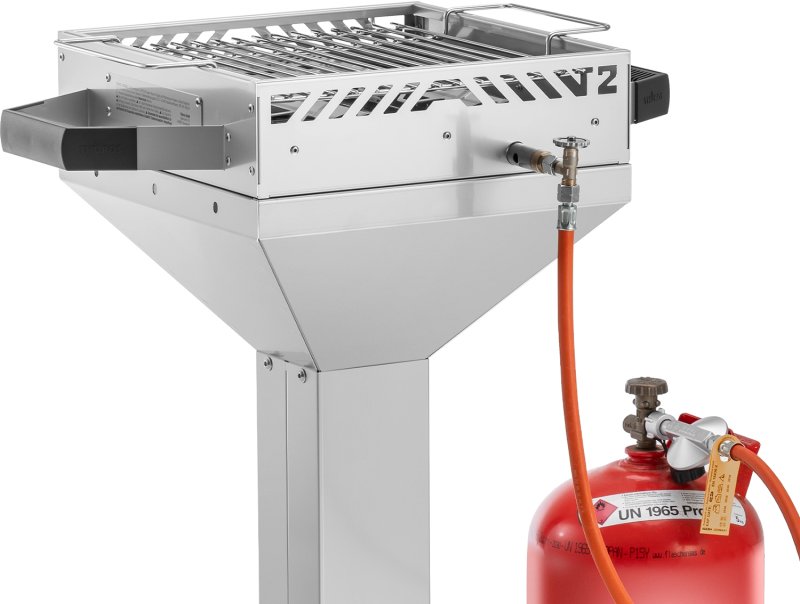 Thüros Gasaufsatz für T2 (Grillfläche 35x35 cm)