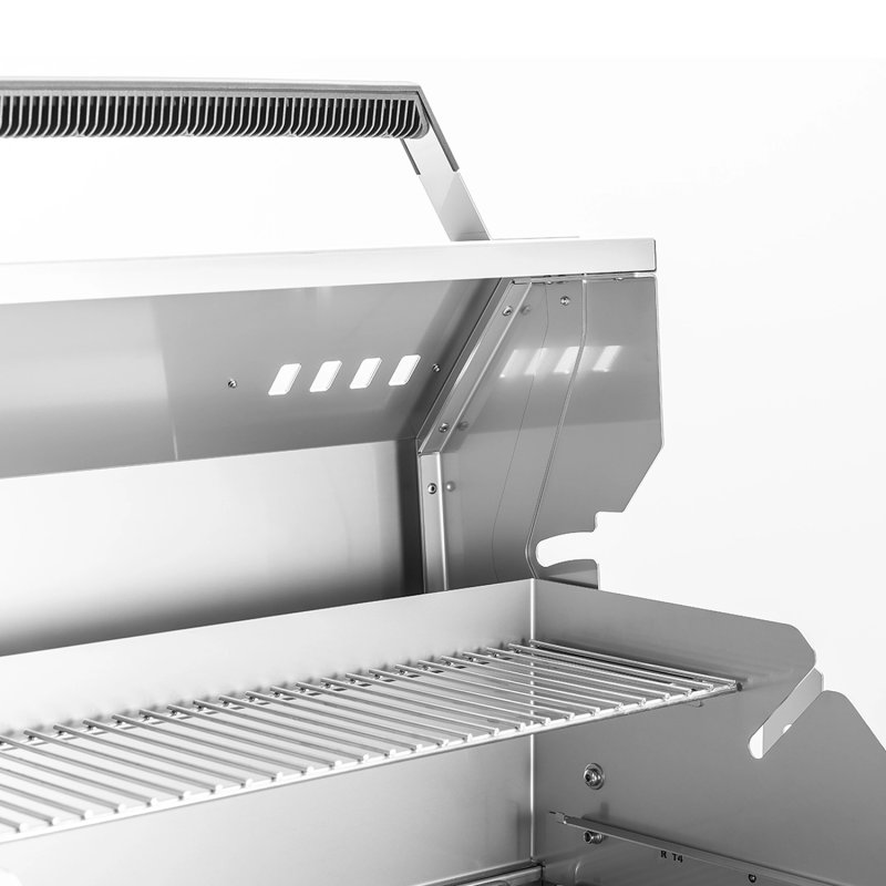 Thüros Schwenkhaube für T4 / T40 (Grillfläche 40 x 60 cm) inkl. Rostauflage & Warmhalterost