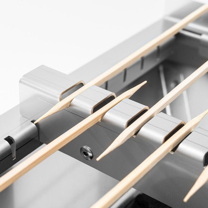 Thüros Yakitoriaufsatz für T1, Tischgrill, Minicater (Grillfläche 30x30 cm)