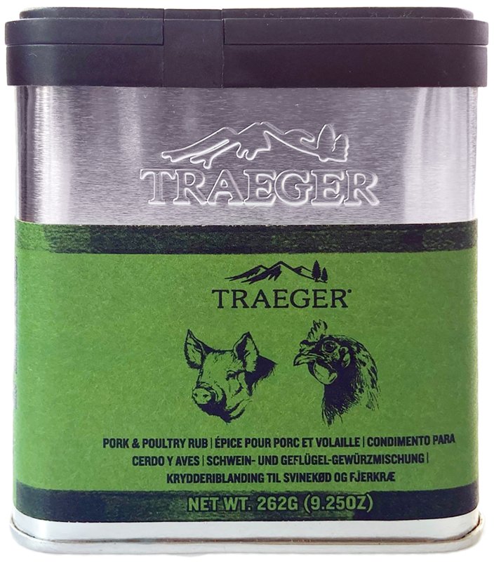 Traeger BBQ Rub - Pork & Poultry Rub, 262 g